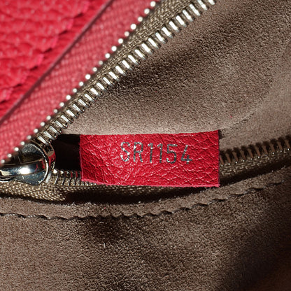 Louis Vuitton Veau Cachemire Soft Lockit MM Framboise 7 of 10