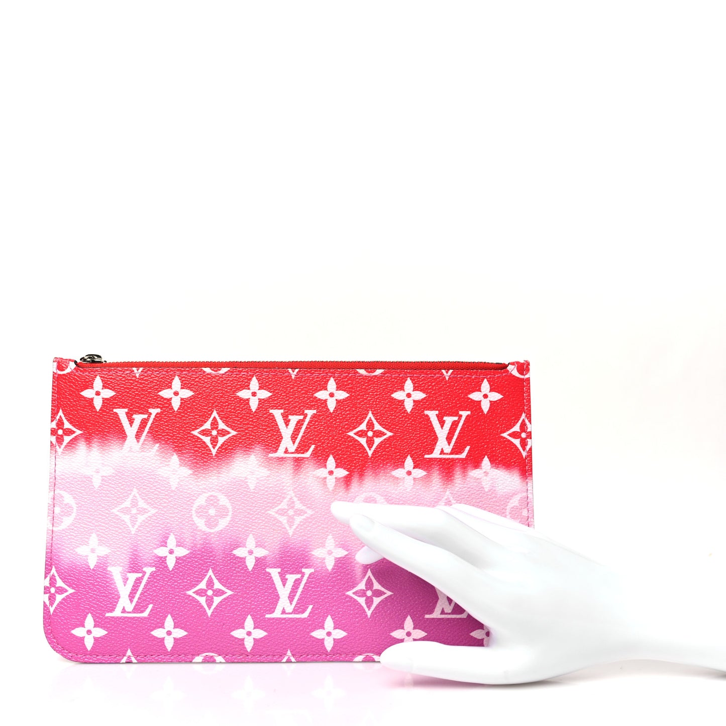 Monogram Escale Neverfull MM GM Pochette Rouge