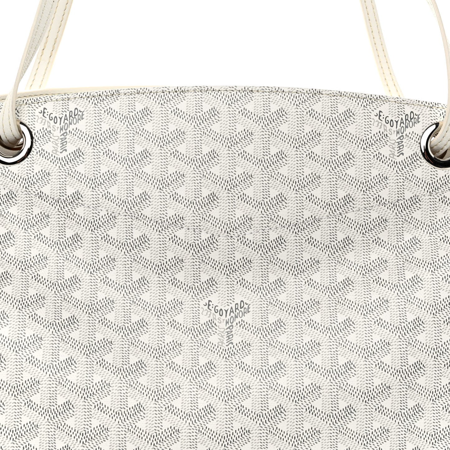 Goyardine Rouette PM White