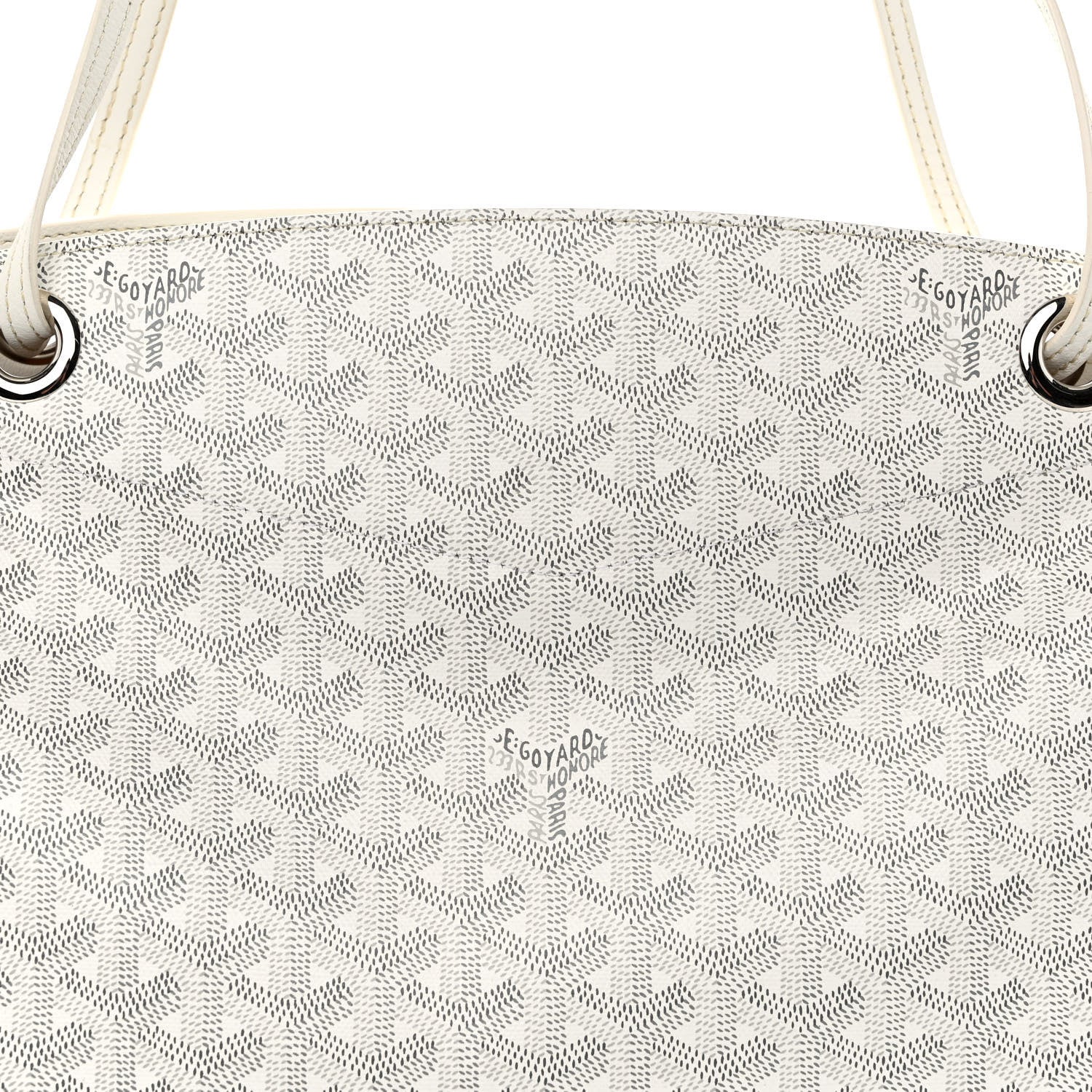 Goyard Goyardine Rouette PM White 7 of 9