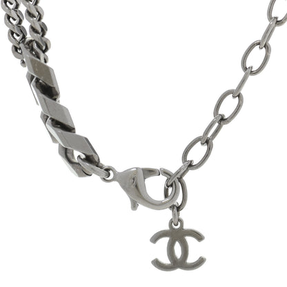 Chanel Crystal CC Forever Necklace Ruthenium 4 of 5
