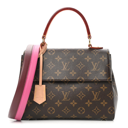 Louis Vuitton Monogram Cluny BB Bordeaux Fuchsia 1 of 10