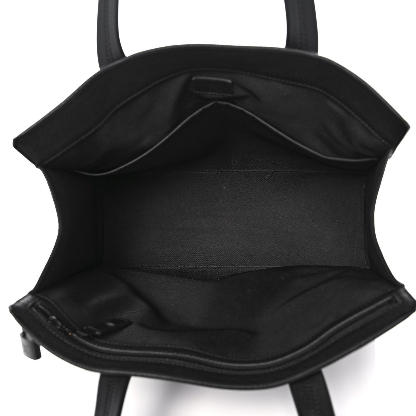 Grained Calfskin LV Aerogram Tote Black