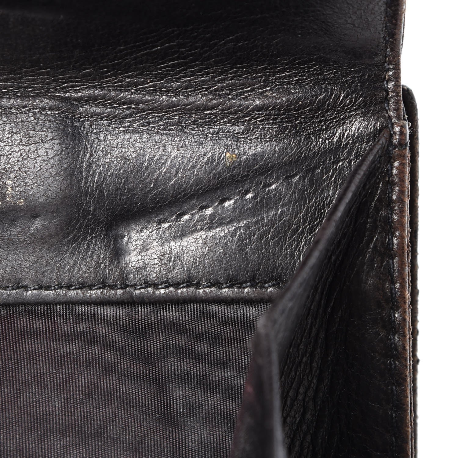 Chanel Caviar Timeless CC Compact French Wallet Black 9 of 10