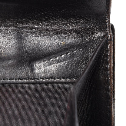 Chanel Caviar Timeless CC Compact French Wallet Black 9 of 10