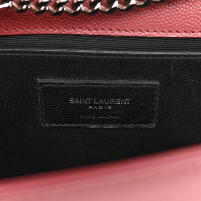 Saint Laurent Grain De Poudre Small Classic Monogram Kate Satchel Mystic Rose 6 of 10