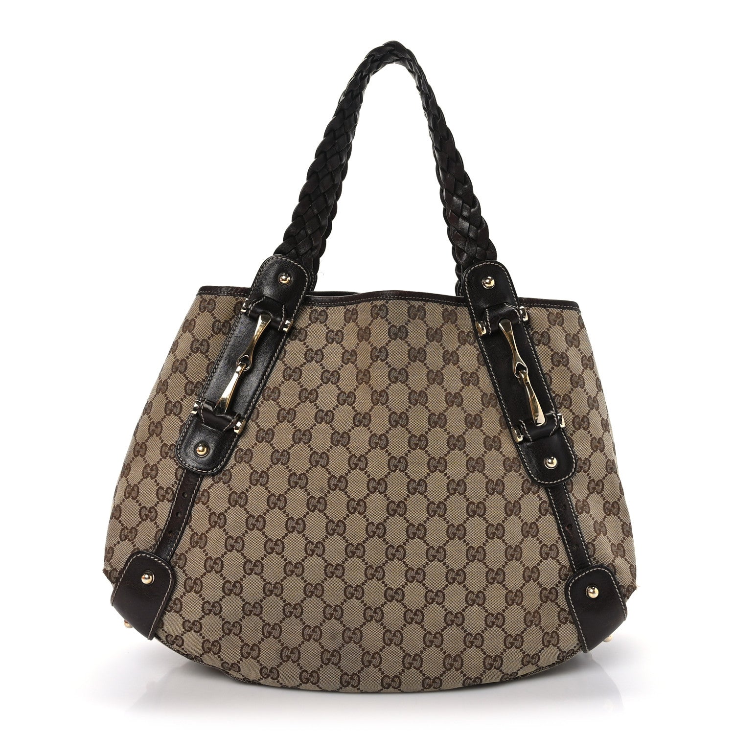 Gucci Monogram Small Pelham Shoulder Bag Dark Brown 1 of 10