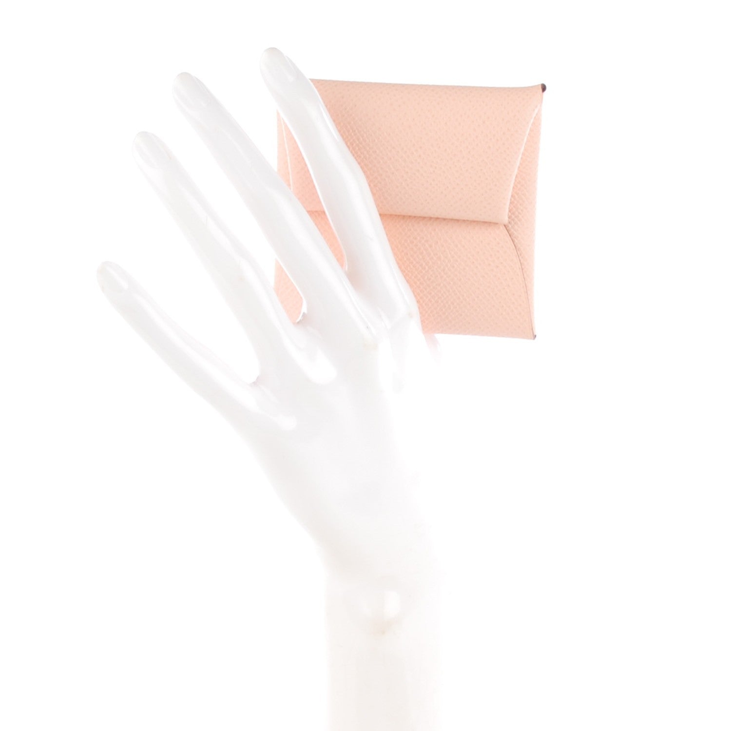 Hermes Epsom Bastia Coin Purse Rose Eglantine 2 of 7