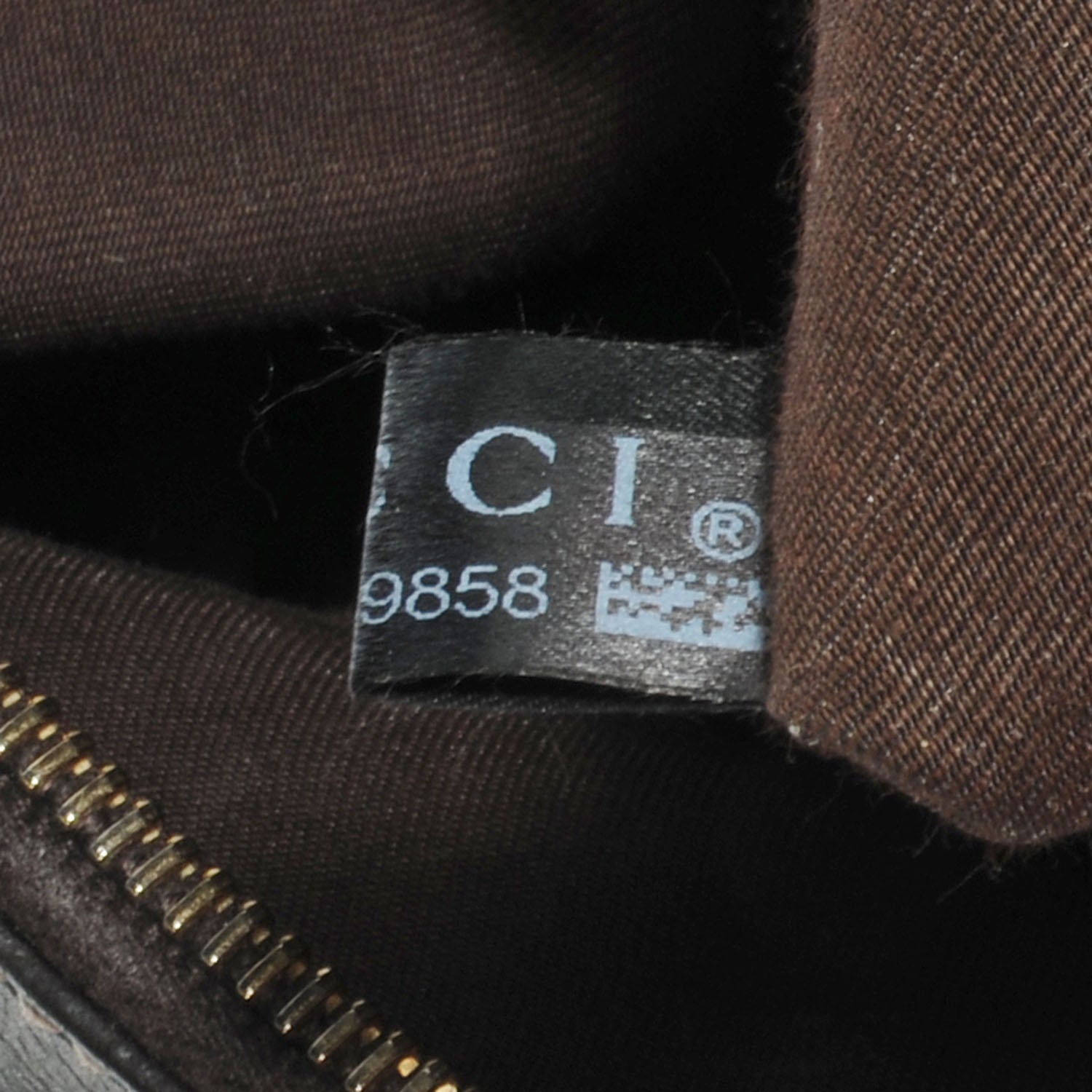 Gucci Monogram Small D Gold Hobo Brown 9 of 9