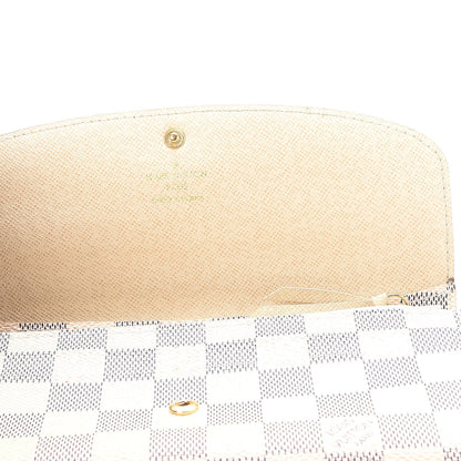 Louis Vuitton Damier Azur Emilie Wallet 7 of 8