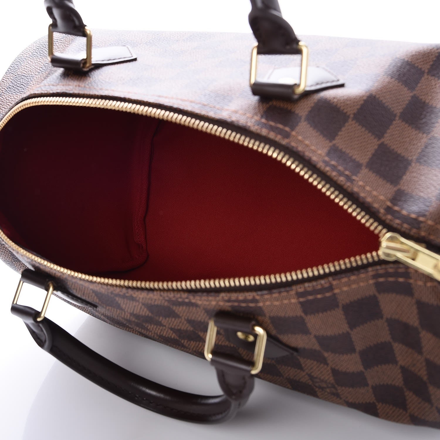 Louis Vuitton Damier Ebene Speedy 30 5 of 9