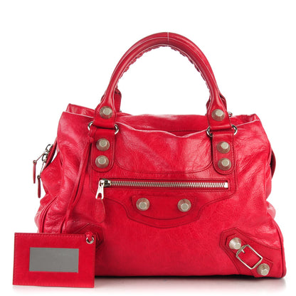 Balenciaga Agneau Giant 21 Silver Hardware Mid Day Pourpre 1 of 7