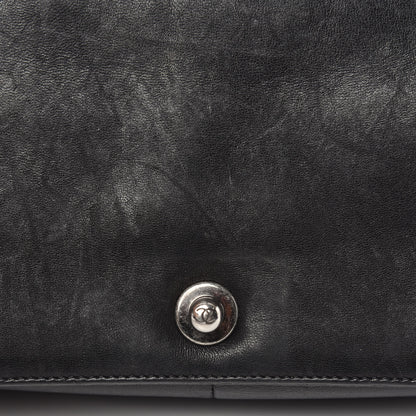 Chanel Lambskin Quilted Medium Boy Flap Black 16 of 18
