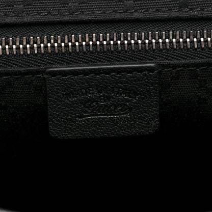 Gucci Monogram Medium Aperitivo Shoulder Bag  Black 6 of 9