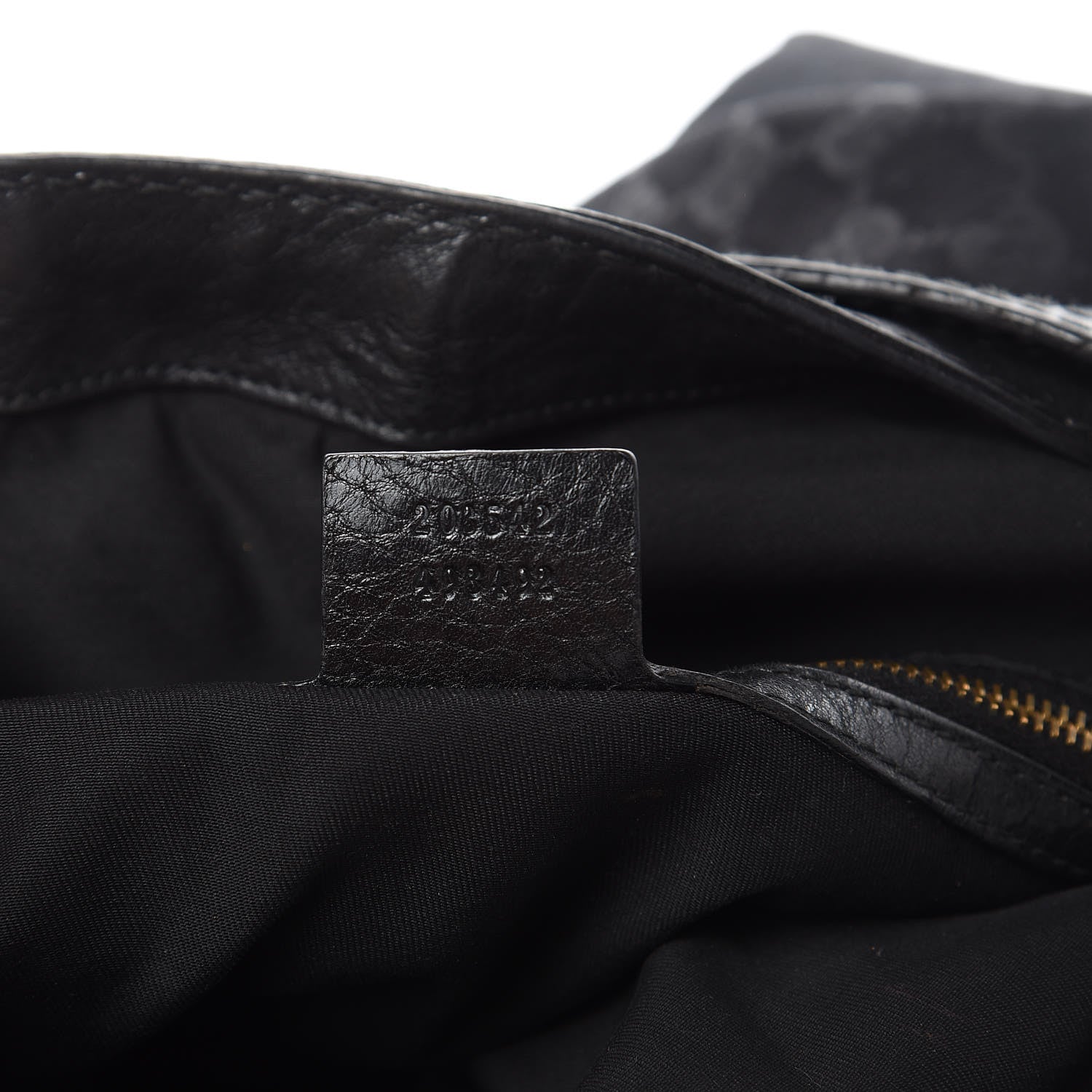 Gucci Monogram Large Jockey Hobo Black 8 of 17