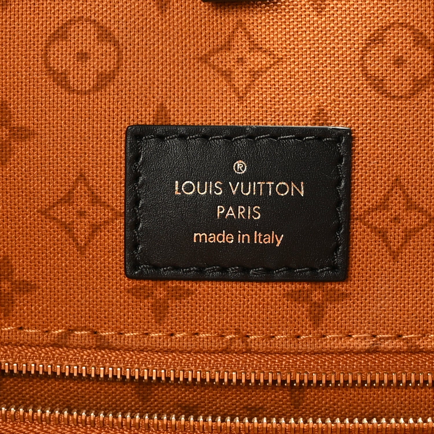 Louis Vuitton Monogram Giant Crafty Onthego GM Creme Caramel 6 of 8