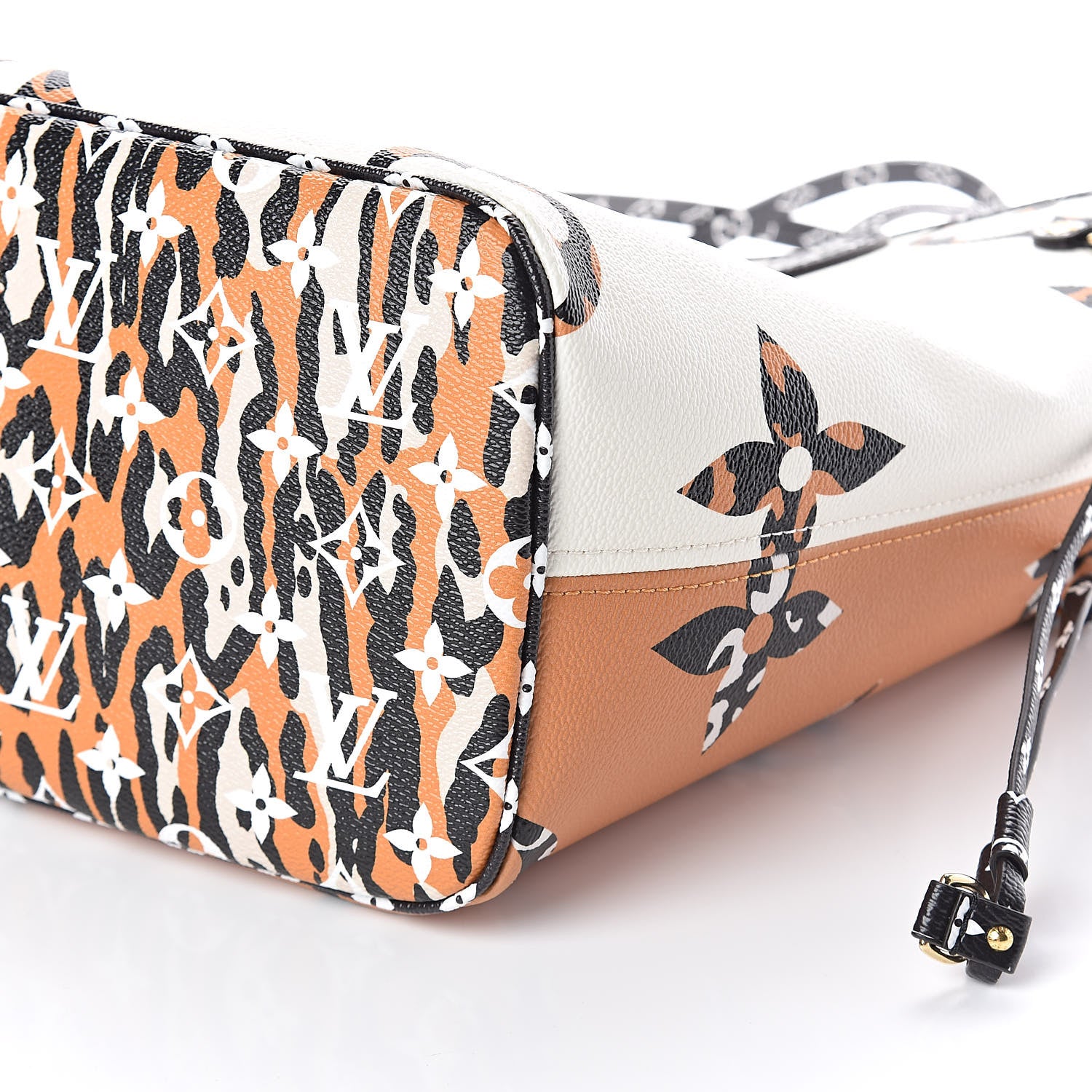 Louis Vuitton Monogram Giant Jungle Neverfull MM Ivory 10 of 10