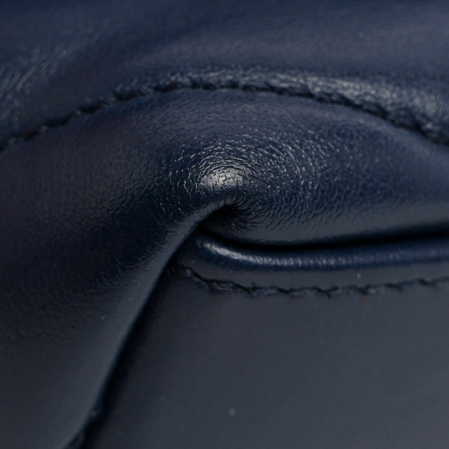 Saint Laurent Calfskin Y Quilted Monogram Small Loulou Chain Satchel Denim Blue 15 of 16