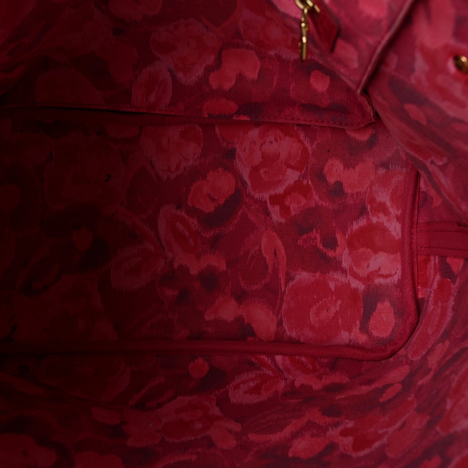 Louis Vuitton Monogram Articles de Voyage Ikat Neverfull MM Rose Indien 5 of 9