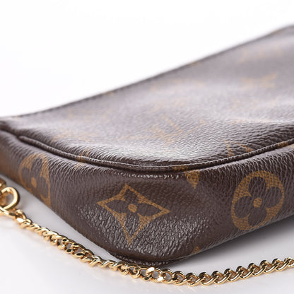 Louis Vuitton Monogram Mini Pochette Accessories 5 of 9