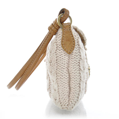 Valentino Garavani Wool Knit Catch Satchel 6 of 11