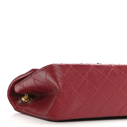 Chanel Aged Calfskin Quilted 2.55 Reissue Mini Flap Red 9 of 11