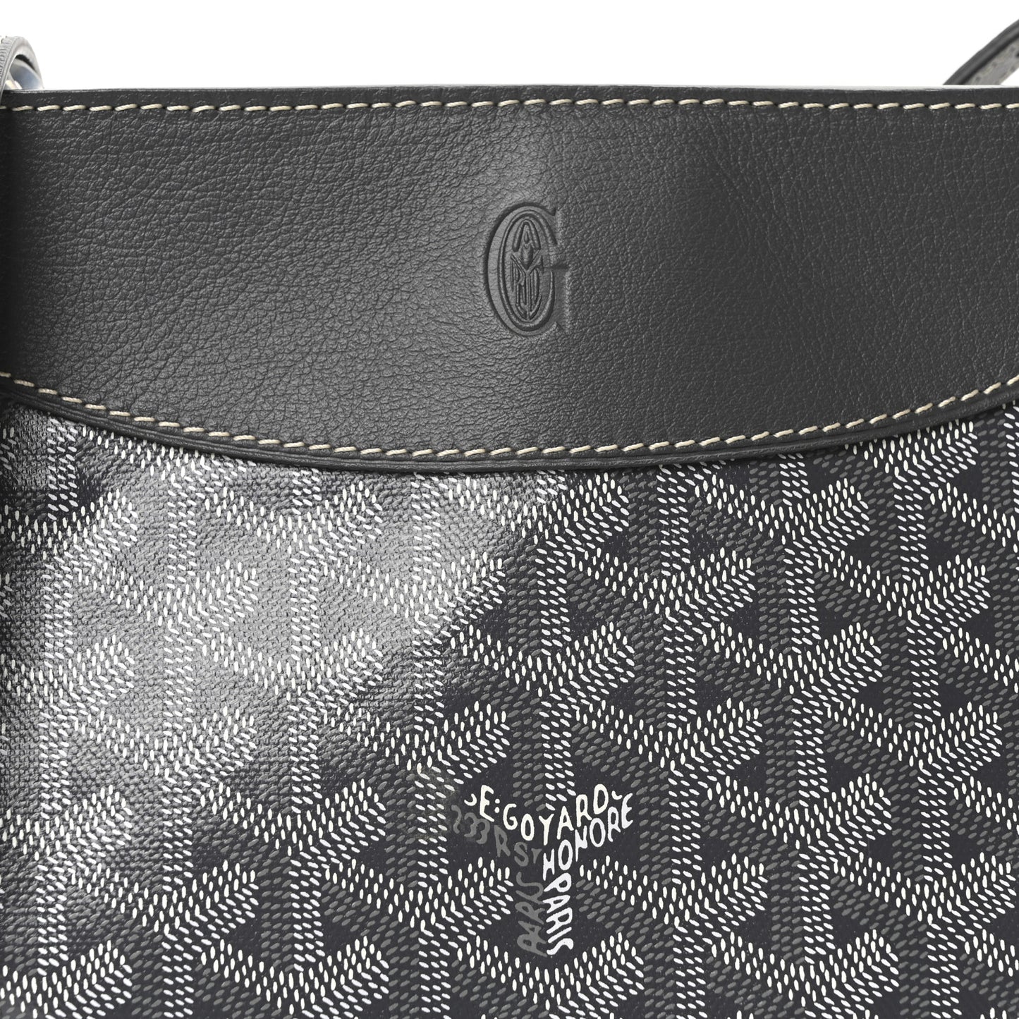 Goyardine Hirondelle Bag Grey