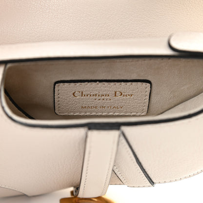 Christian Dior Goatskin Micro Saddle Bag With Strap 6 of 10