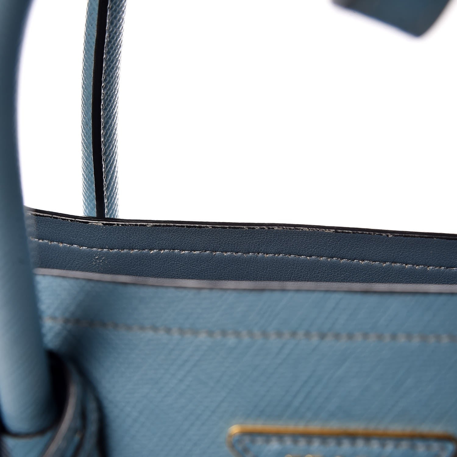 Prada Saffiano Cuir Small Double Bag Aviazione 9 of 14