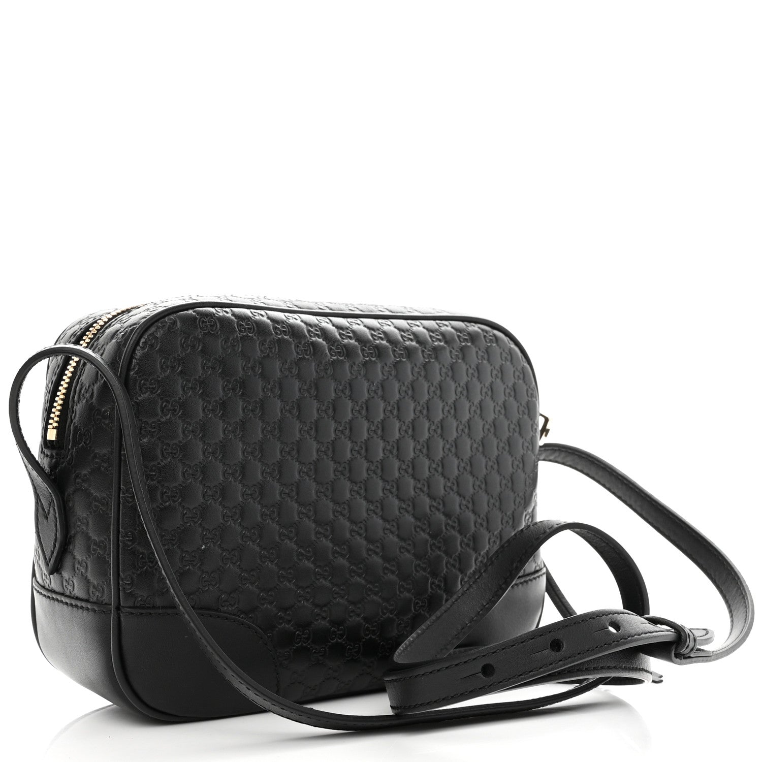 Gucci Microguccissima Mini Bree Messenger Bag Black 3 of 8