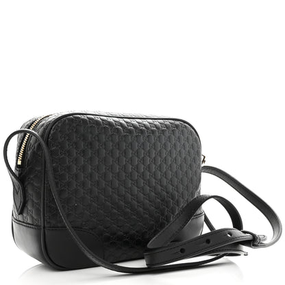 Gucci Microguccissima Mini Bree Messenger Bag Black 3 of 8