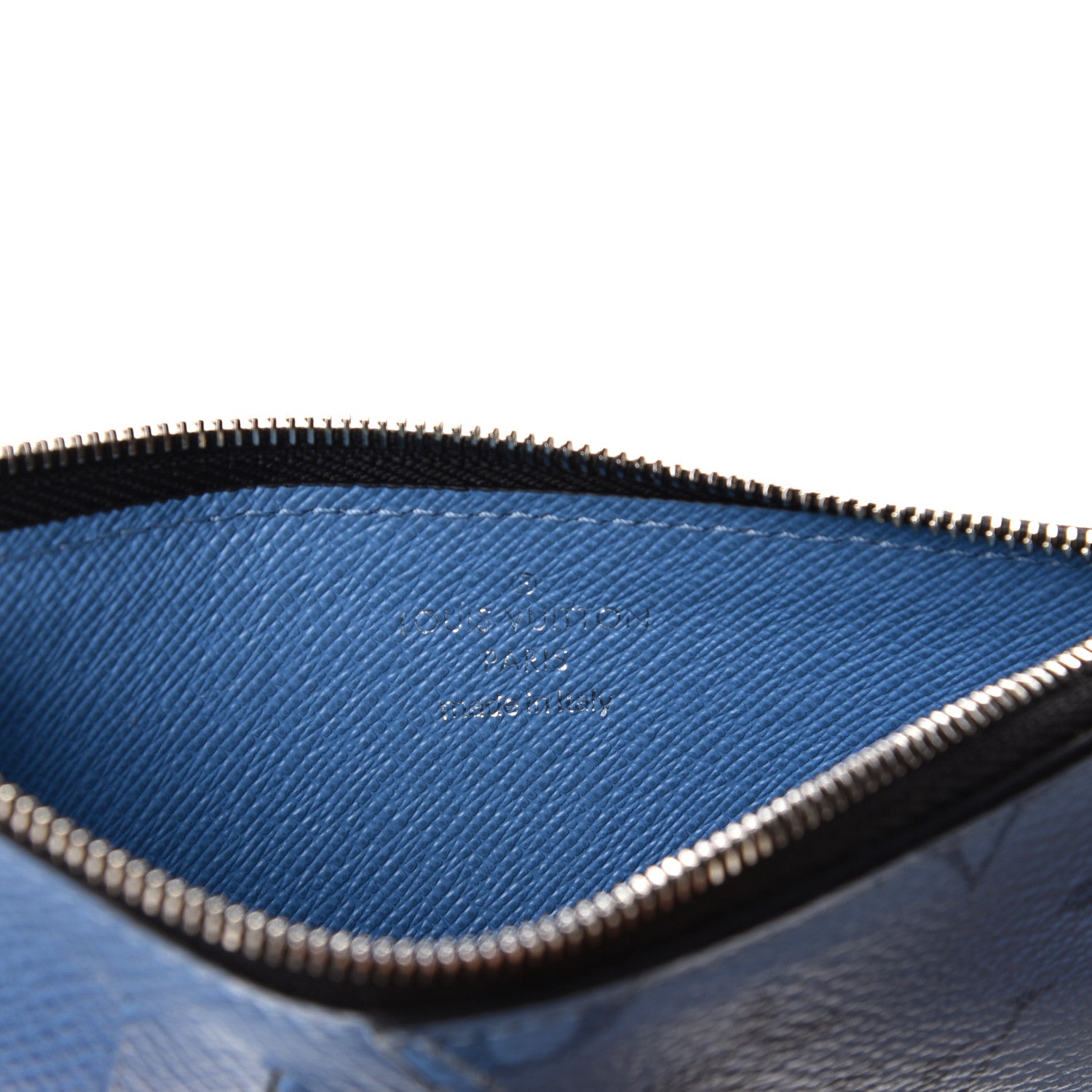 Louis Vuitton Taigarama Coin Card Holder Denim 4 of 8