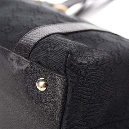 Gucci Monogram Abbey Medium Tote Black 10 of 13