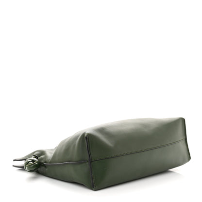 Loewe Nappa Flamenco Knot Clutch Vintage Khaki 4 of 10