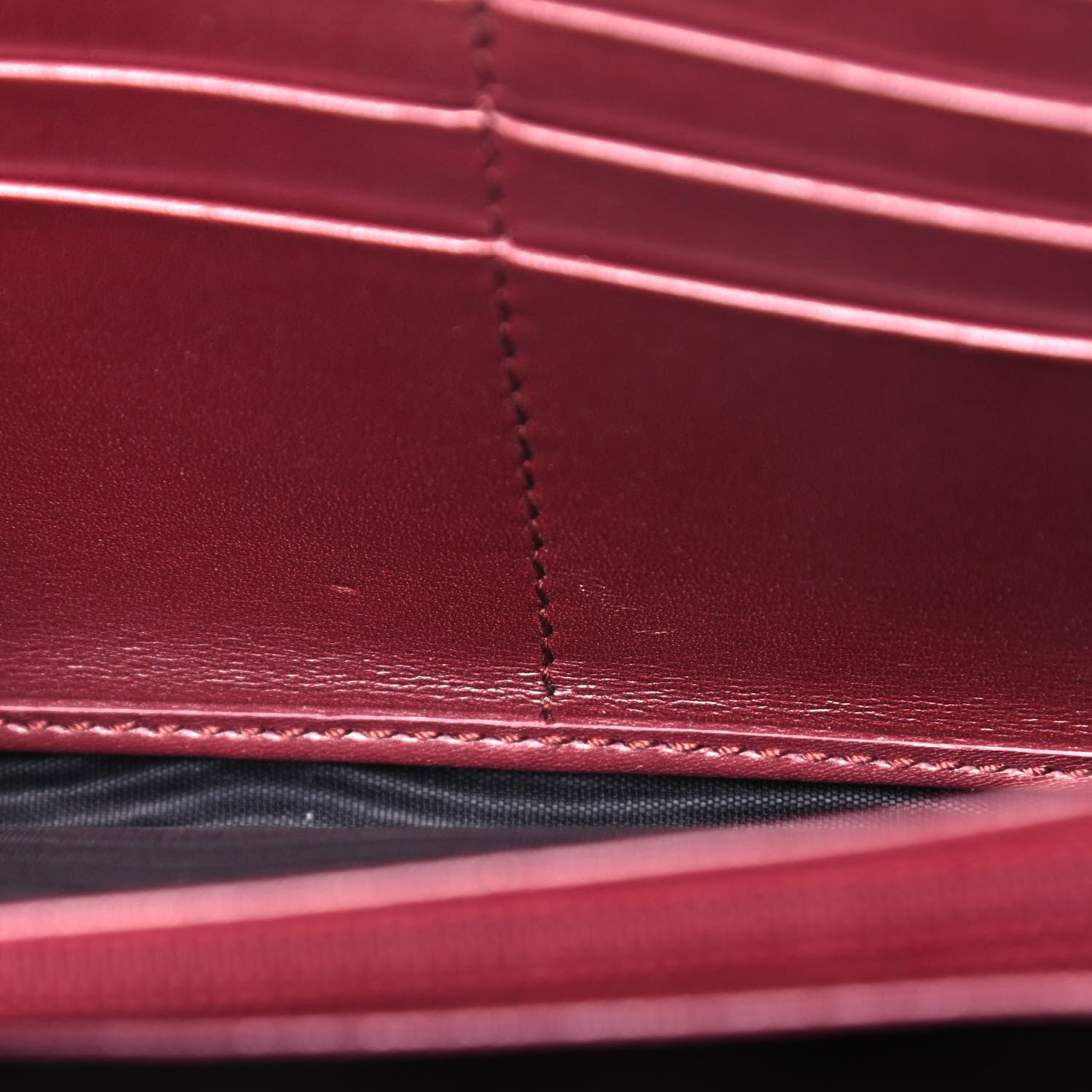 Gucci Metallic Microguccissima Mayfair Continental Wallet Bronze 10 of 12