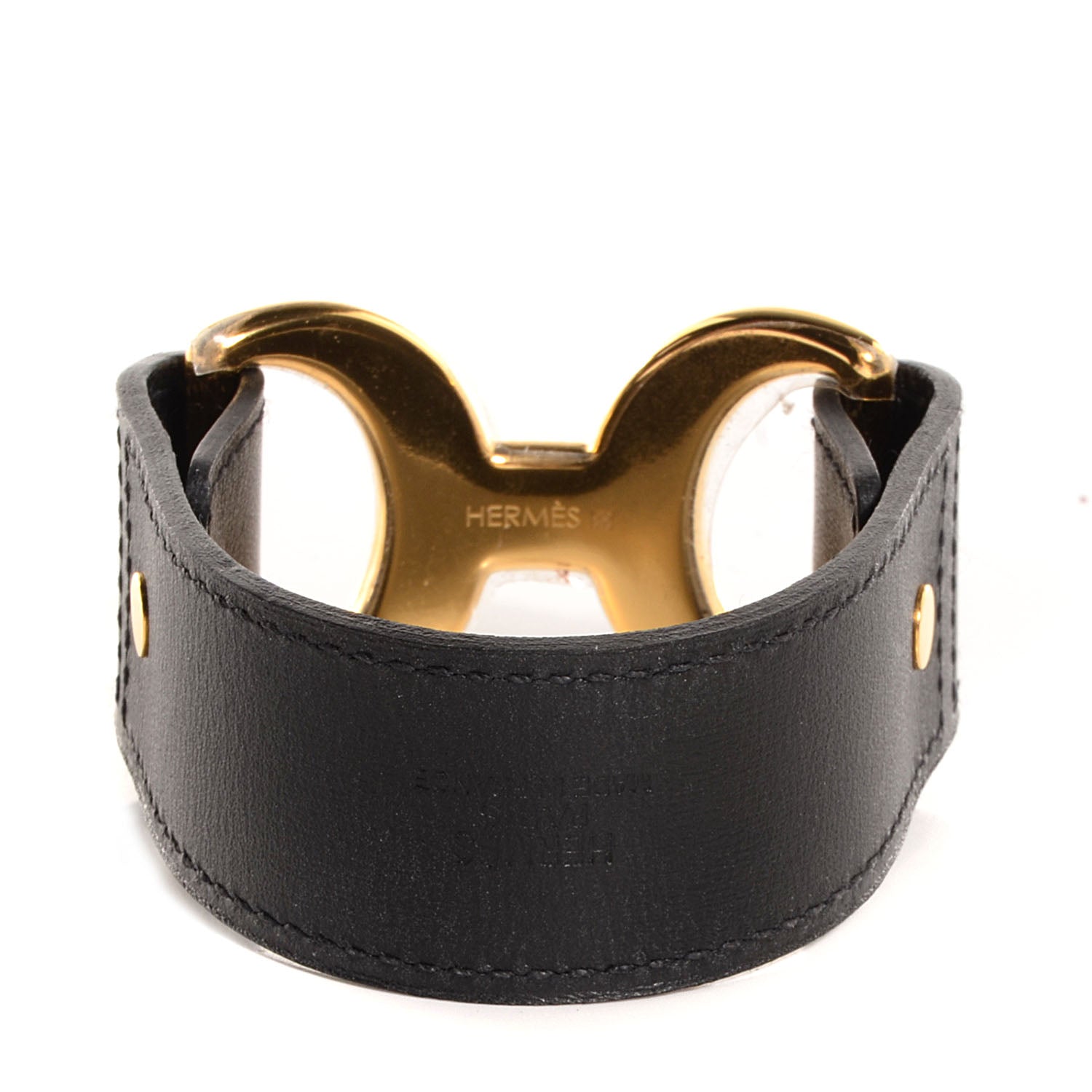 Hermes Chamonix Pavane Cuff Small Black 3 of 5