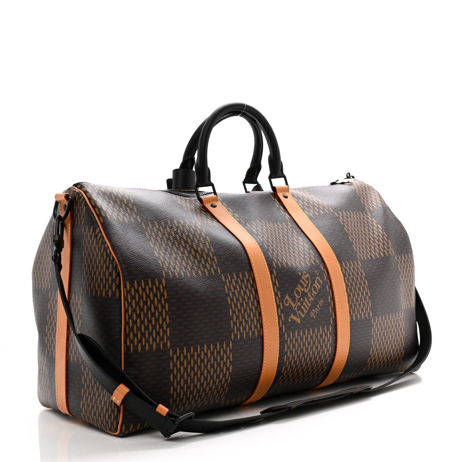 Louis Vuitton x Nigo Giant Damier Ebene Monogram Keepall Bandouliere 50 2 of 10