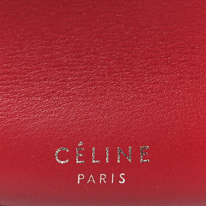 Celine Supple Grained Calfskin Big Bag Bucket Red 6 of 10