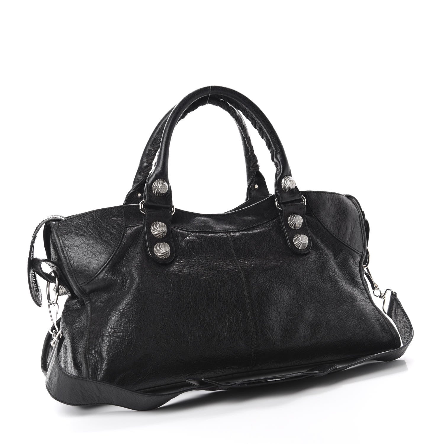 Balenciaga Agneau Giant 21 Silver Hardware Part Time Black 4 of 11