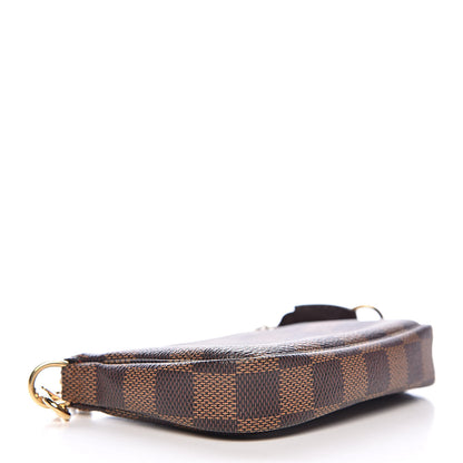 Louis Vuitton Damier Ebene Mini Pochette Accessories 4 of 8