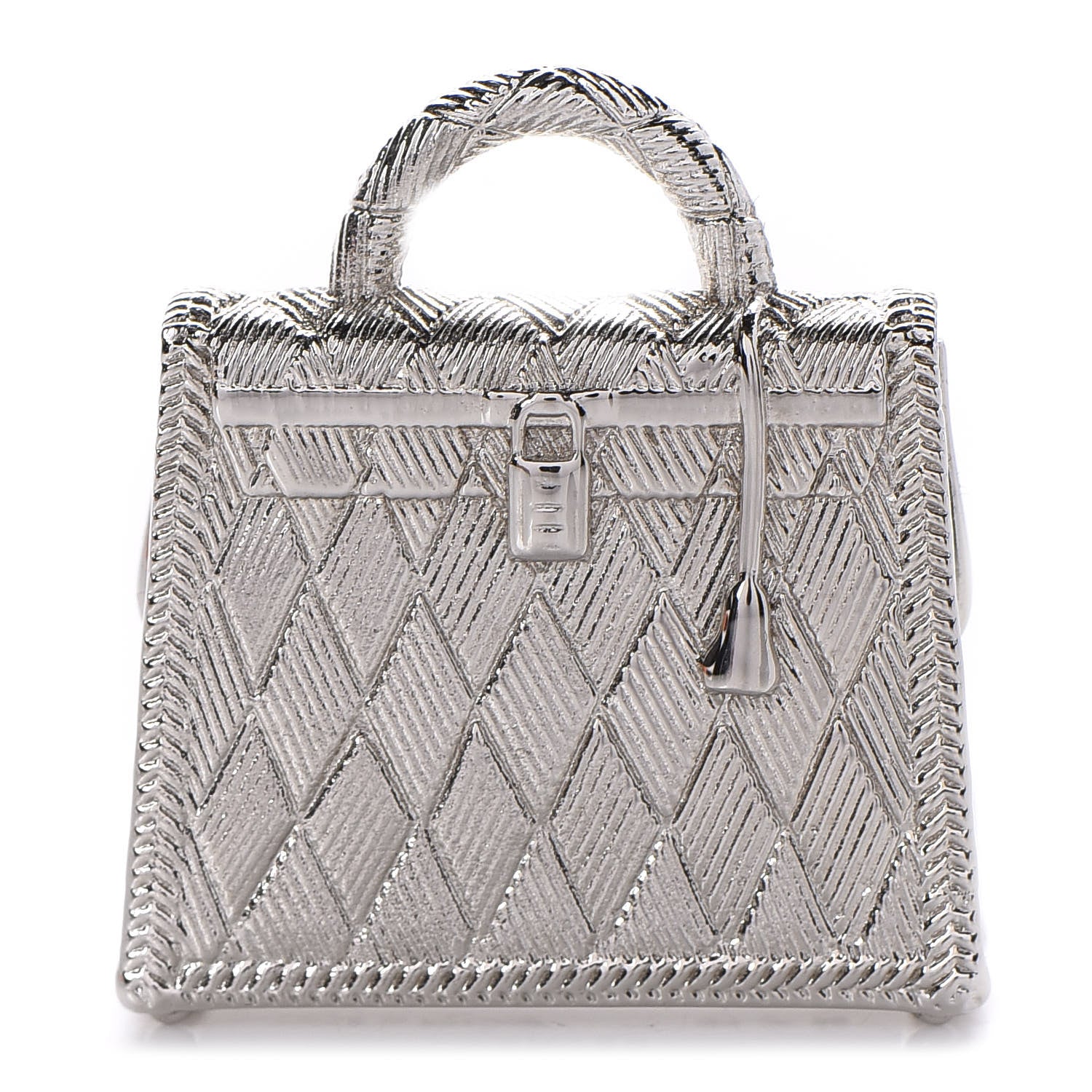 Hermes Palladium Kelly Curiosite Charm 1 of 4
