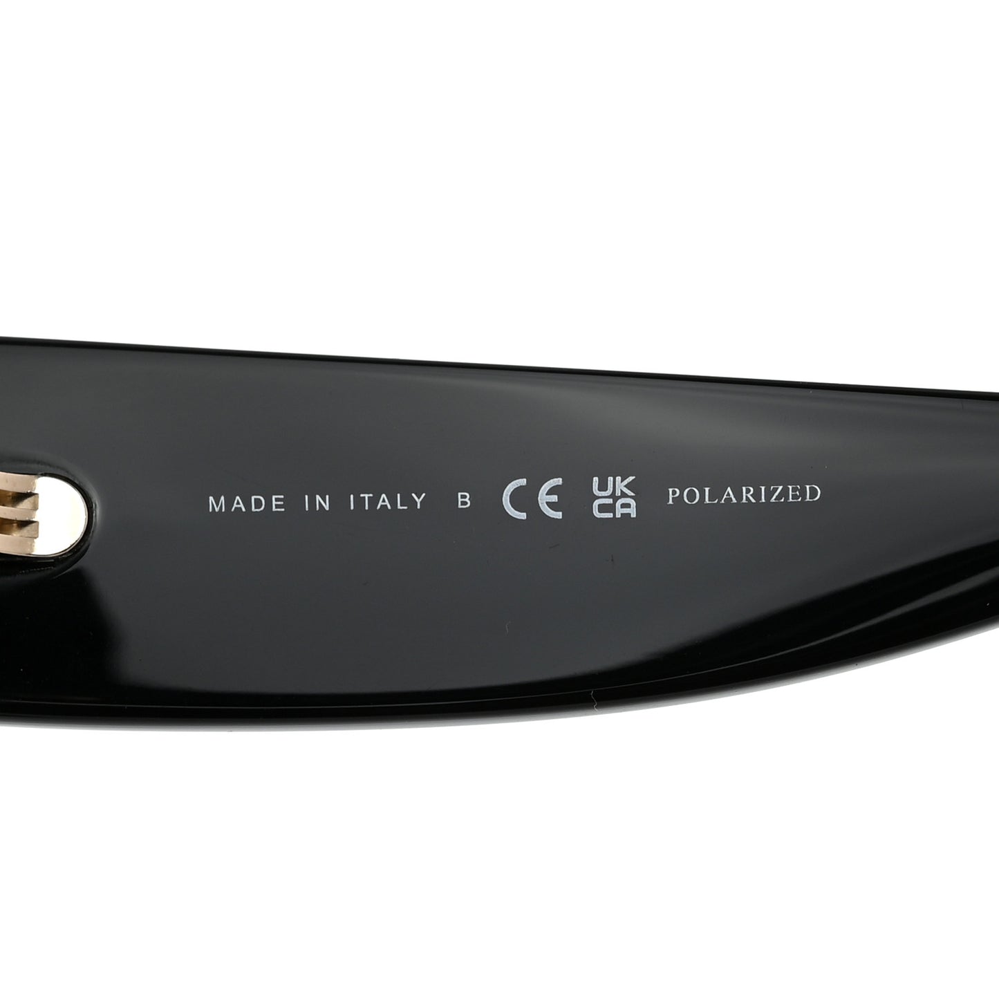 Acetate Rectangle Sunglasses 5507-A Black