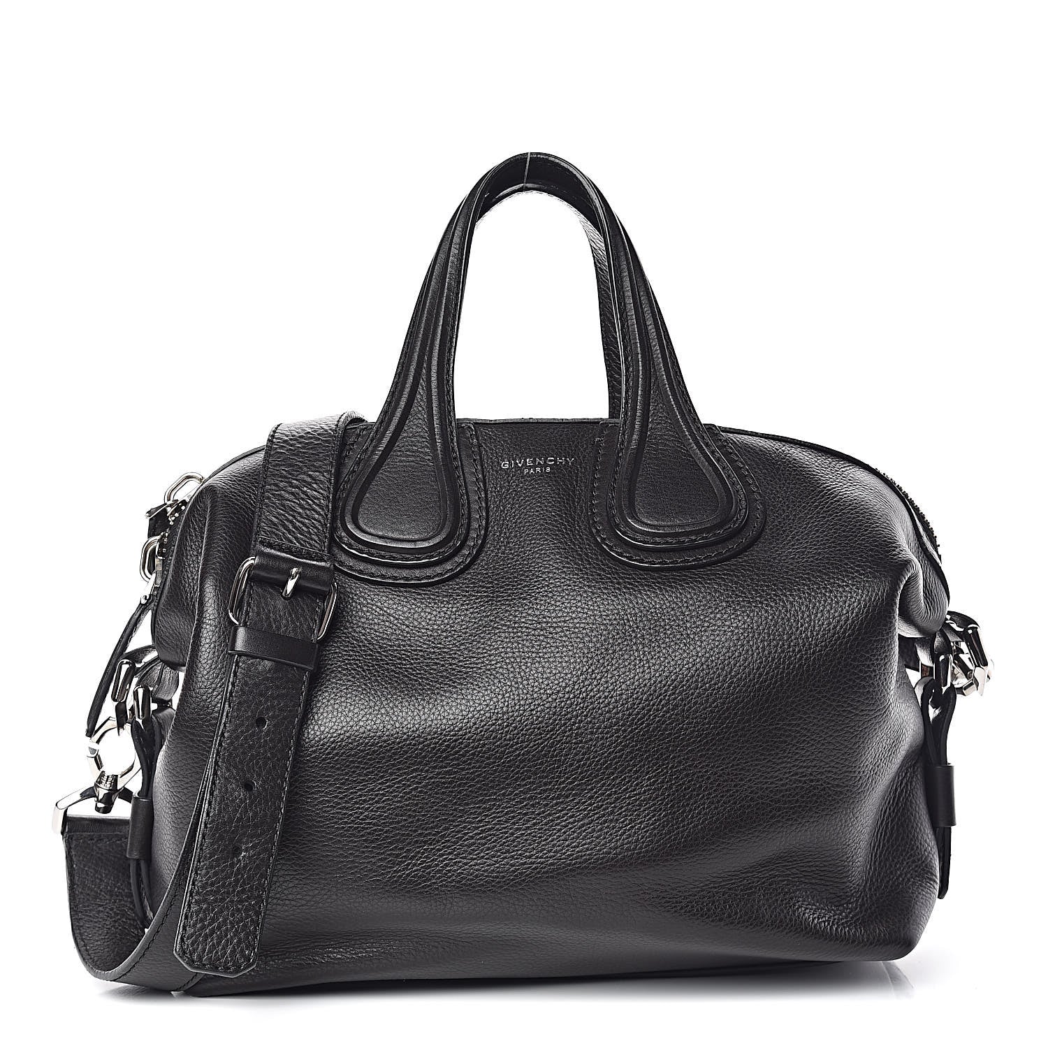 Givenchy Pebbled Calfskin Small Nightingale Black 1 of 10