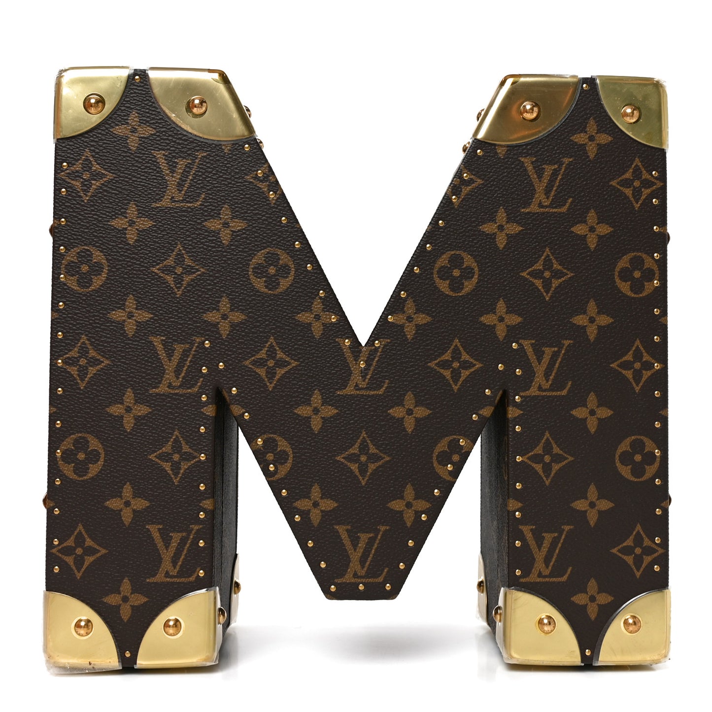 Monogram Letter M Trunk Case