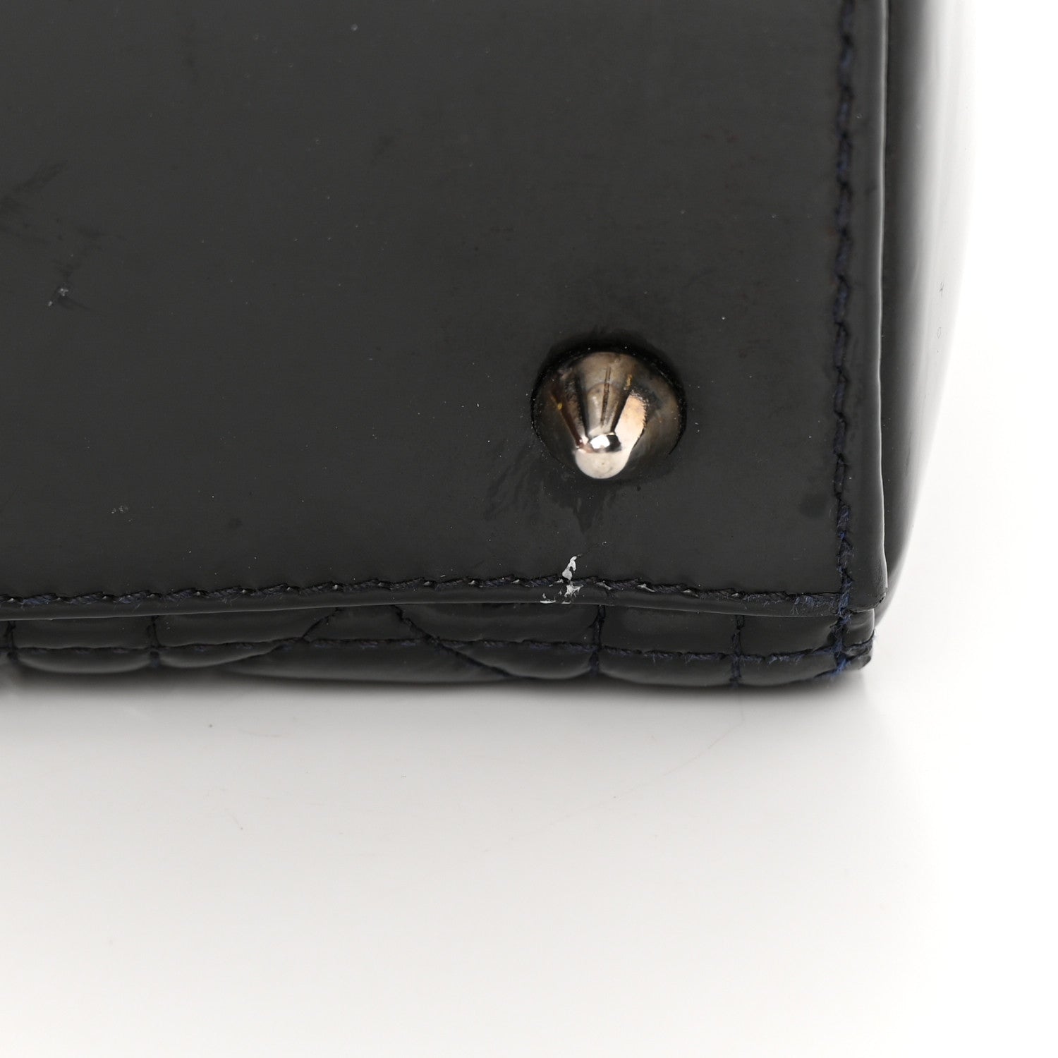 Christian Dior Patent Cannage Medium Lady Dior Black 12 of 12