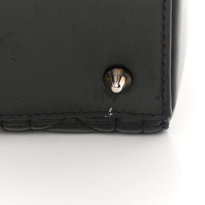 Christian Dior Patent Cannage Medium Lady Dior Black 12 of 12