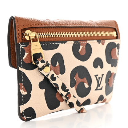 Louis Vuitton Empreinte Monogram Giant Wild At Heart Key Pouch Caramel 3 of 10