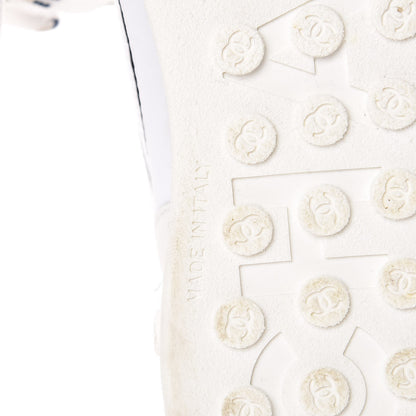 Chanel Calfskin Mesh Sneakers 36 White 8 of 12