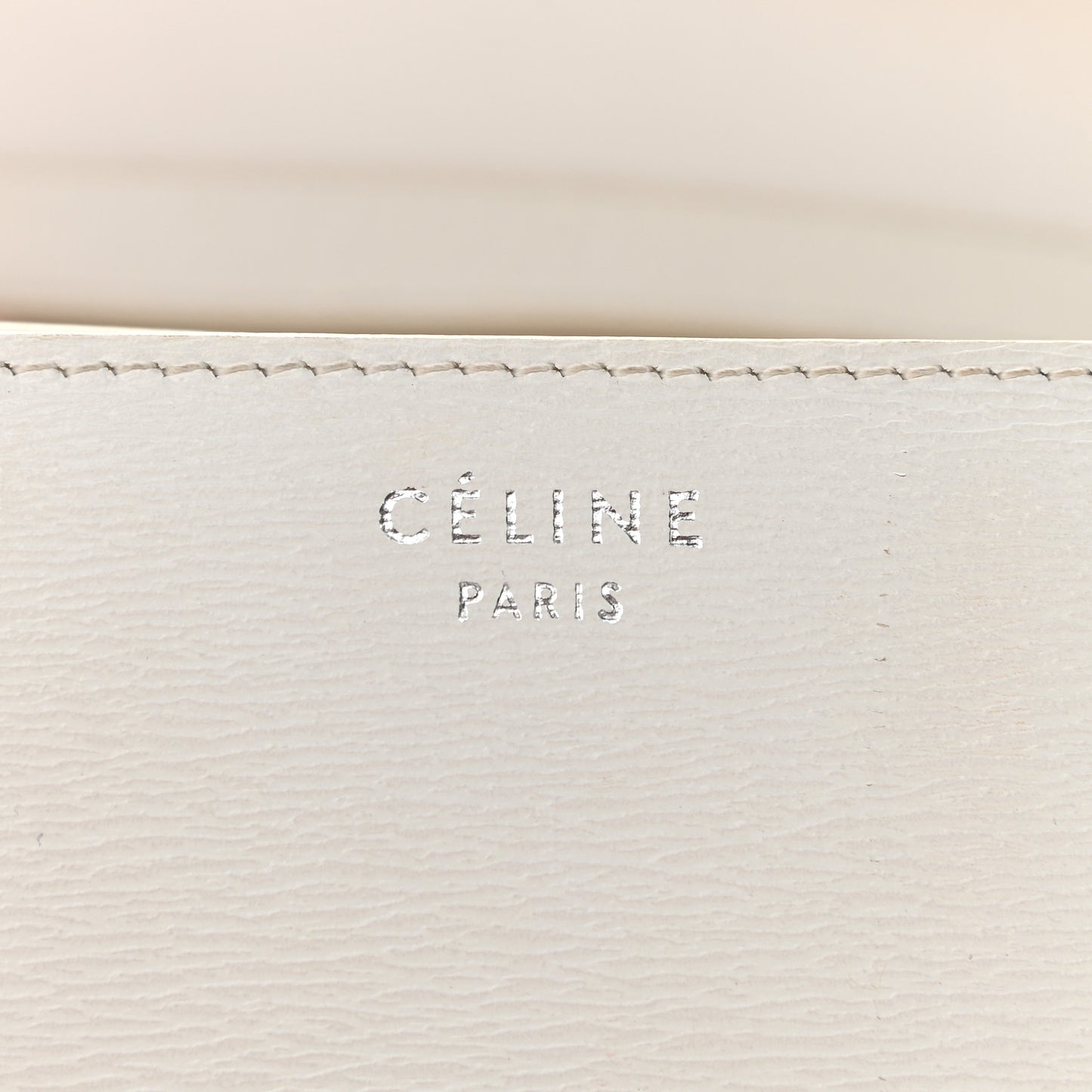 Liege Calfskin Medium Classic Box Flap Bag White