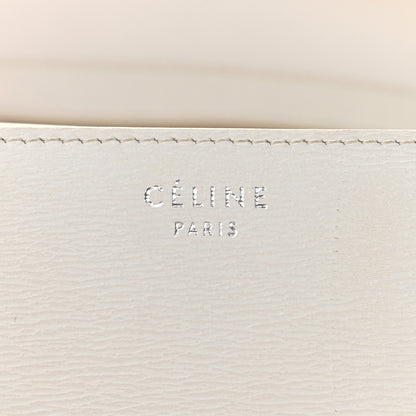 Celine Liege Calfskin Medium Classic Box Flap Bag White 6 of 16